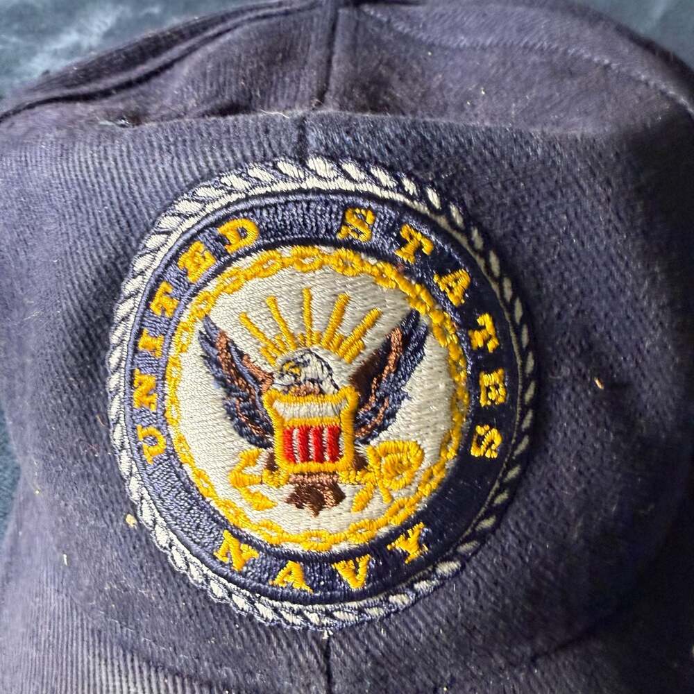 United States Navy Embroidered Baseball Cap